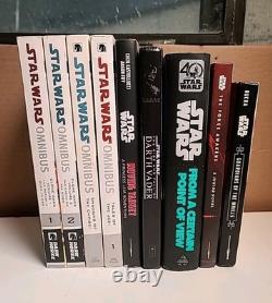 Star Wars 9 Book Lot 8 First Editions Dark Horse Omnibus Clone Wars Jedi