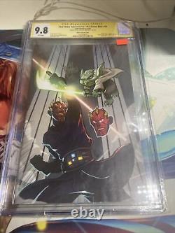 Star Wars Adventure The Clone Wars #4 CGC 9.8 Signed And Remarked By Mel Milton
