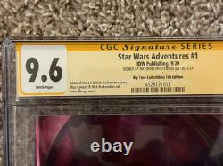 Star Wars Adventures #1 GIANG VIRGIN CGC 9.6 Signed By Hayden Christensen Star Wars Adventures #1 GIANG VIRGIN CGC 9.6 Signed By Hayden Christensen