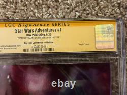 Star Wars Adventures #1 GIANG VIRGIN CGC 9.6 Signed By Hayden Christensen Star Wars Adventures #1 GIANG VIRGIN CGC 9.6 Signed By Hayden Christensen