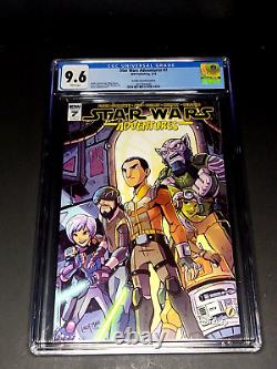 Star Wars Adventures #7RI Laufman 110 Retailer Incentive Variant CGC 9.6 2018 Star Wars Adventures #7RI Laufman 110 Retailer Incentive Variant CGC 9.6 2018