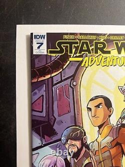 Star Wars Adventures 7 Comic Book RI cover 1st appearance Hondo IDW 2018