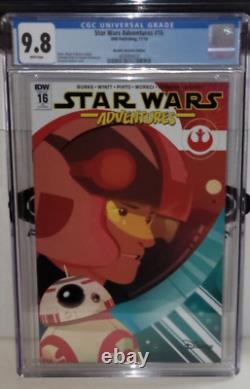 Star Wars Adventures CGC 9.8 #16 110 1st Kazuda Xiono, 1st Embo Bounty Hunter
