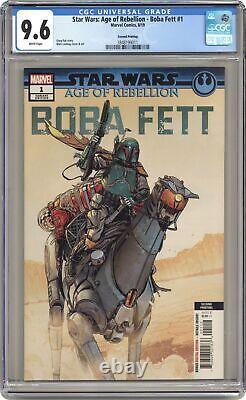 Star Wars Age of Rebellion Boba Fett 1E Laming Variant 2nd Printing CGC 9.6 2019