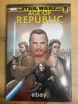 Star Wars Age of Republic Hardcover (2019) Marvel First Printing HTF