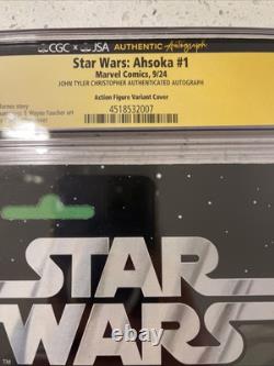 Star Wars Ahsoka #1 2024 Marvel Signed John Tyler Christopher Variant CGC 9.8 Star Wars Ahsoka #1 2024 Marvel Signed John Tyler Christopher Variant CGC 9.8