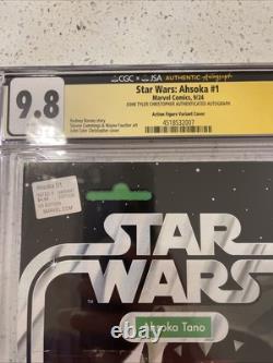 Star Wars Ahsoka #1 2024 Marvel Signed John Tyler Christopher Variant CGC 9.8 Star Wars Ahsoka #1 2024 Marvel Signed John Tyler Christopher Variant CGC 9.8