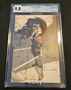 Star Wars Ahsoka #1 AKA 1100 Ratio Incentive Virgin Variant CGC 9.8