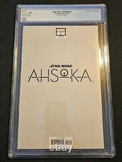 Star Wars Ahsoka #1 AKA 1100 Ratio Incentive Virgin Variant CGC 9.8