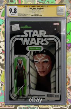 Star Wars Ahsoka #1 JTC Action Figure Variant CGC SS 9.8