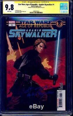 Star Wars Anakin Skywalker #1 VARIANT CGC SS 9.8 signed Hayden Christensen