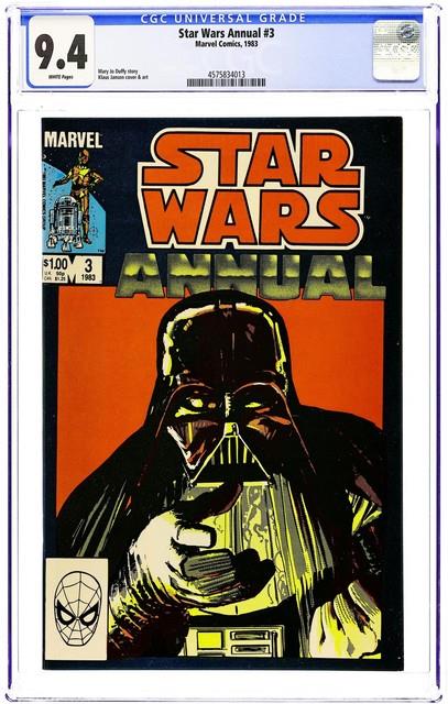 Star Wars Annual #3 Cgc 9.4 1983 4575834013