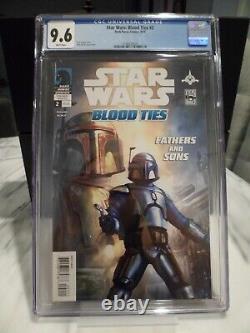 Star Wars Blood Ties #2 CGC 9.6 Dark Horse Comics 2010 White Pages Chris Scalf Star Wars Blood Ties #2 CGC 9.6 Dark Horse Comics 2010 White Pages Chris Scalf
