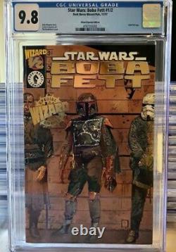 Star Wars Boba Fett #1/2 1997 CGC 9.8 DarkHorse, Gold Wizard Tim Bradstreet