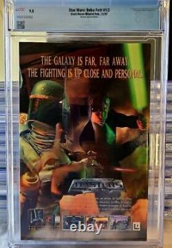 Star Wars Boba Fett #1/2 1997 CGC 9.8 DarkHorse, Gold Wizard Tim Bradstreet