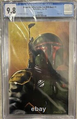 Star Wars Boba Fett Imperial Valley Comic Con VIRGIN 2020 CGC 9.8 Limited To 25