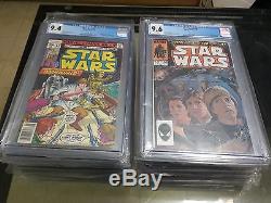 Star Wars CGC Lot of 20 Books CGC 9.0's to 9.8's