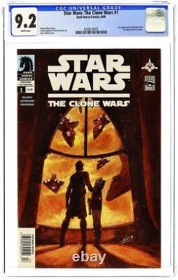 Star Wars Clone Wars 1A CGC 9.2 2008 4236237001 1st app. Ahsoka Tano Star Wars Clone Wars 1A CGC 9.2 2008 4236237001 1st app. Ahsoka Tano