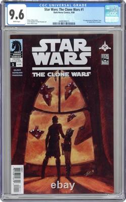 Star Wars Clone Wars 1A CGC 9.6 2008 4498590015 1st app. Ahsoka Tano Star Wars Clone Wars 1A CGC 9.6 2008 4498590015 1st app. Ahsoka Tano
