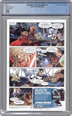 Star Wars Clone Wars 1A CGC 9.6 2008 4498590015 1st app. Ahsoka Tano Star Wars Clone Wars 1A CGC 9.6 2008 4498590015 1st app. Ahsoka Tano