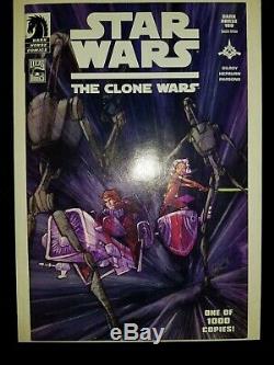 Star Wars Clone Wars #1 1st Ahsoka Tano 1000 copy Variant