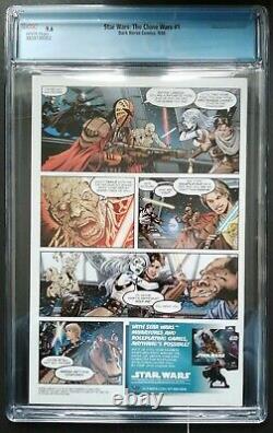 Star Wars Clone Wars #1 1st App Ahsoka Tano Dark Horse CGC 9.6