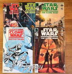 Star Wars Clone Wars #1, 4, 5, 6 & Adventures Battle Tales #1 (110 variant)