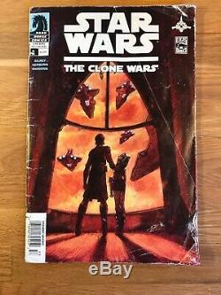 Star Wars Clone Wars #1, 4, 5, 6 & Adventures Battle Tales #1 (110 variant)
