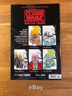 Star Wars Clone Wars #1, 4, 5, 6 & Adventures Battle Tales #1 (110 variant)