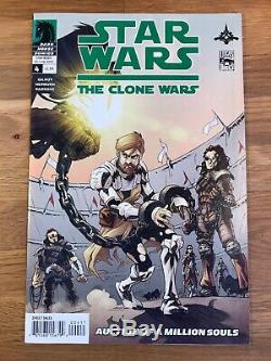 Star Wars Clone Wars #1, 4, 5, 6 & Adventures Battle Tales #1 (110 variant)