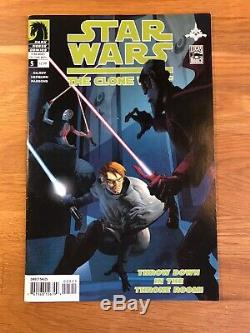 Star Wars Clone Wars #1, 4, 5, 6 & Adventures Battle Tales #1 (110 variant)