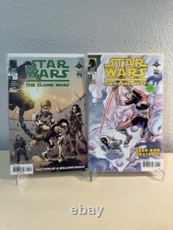 Star Wars Clone Wars 1 CGC 9.6 1st Ahsoka Tano & #2 3 4 8 9 10 11 12 NM