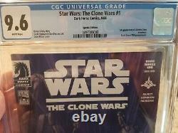 Star Wars Clone Wars #1 CGC 9.6 DH100 Variant only 1000 copies made Dark Horse
