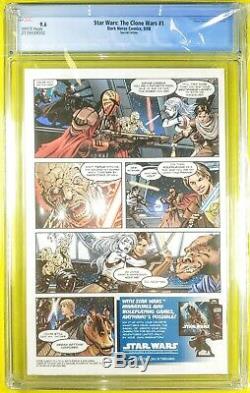 Star Wars Clone Wars #1 CGC 9.6 DH100 Variant only 1000 copies made Dark Horse