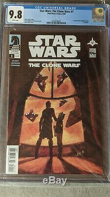 Star Wars Clone Wars #1 CGC 9.8 also including issues 2-9