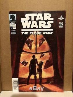 Star Wars Clone Wars #1 (Dark Horse, 2008) Rare Newsstand Variant 1st Ahsoka