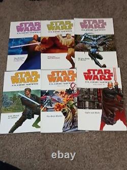 Star Wars Clone Wars Vol 1-6 1st Edition 2003-2005 Rare Collection