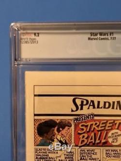 Star Wars Comic #1 1977 -Marvel- CGC graded 9.2 NM- WHITE PAGES KEY 1st Issue