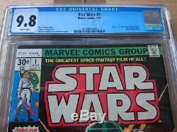 Star Wars Comic #1 CGC 9.8 (Jul 1977, Marvel)