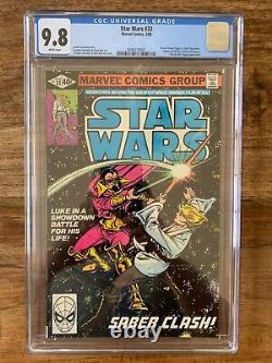 Star Wars Comic #33 CGC 9.8 WHT Pages VERY RARE IN THIS GRADE