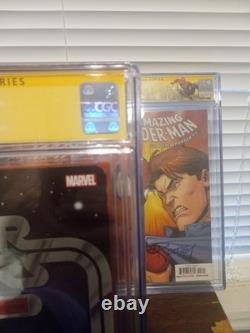 Star Wars Comic #34 Darth Maul Sighned By Ray Park CGC Graded 9.6