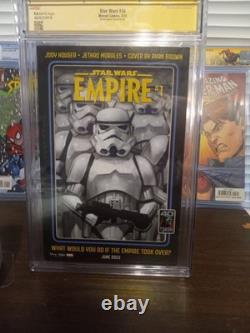 Star Wars Comic #34 Darth Maul Sighned By Ray Park CGC Graded 9.6
