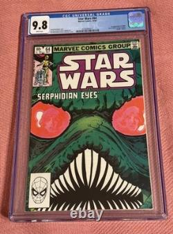 Star Wars Comic #64, CGC 9.8 White Pages, Death Of Berl, Marvel 1982