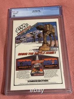 Star Wars Comic #64, CGC 9.8 White Pages, Death Of Berl, Marvel 1982