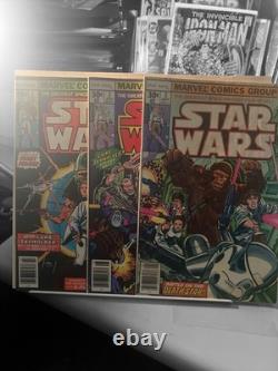 Star Wars Comic Book Lot Issues 1-2-3 Reprint 1977