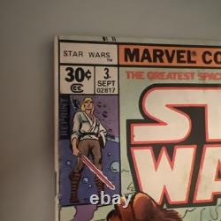 Star Wars Comic Book Lot Issues 1-2-3 Reprint 1977