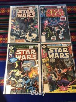 Star Wars Comic Book Lot Of 21 Comic Books 1977