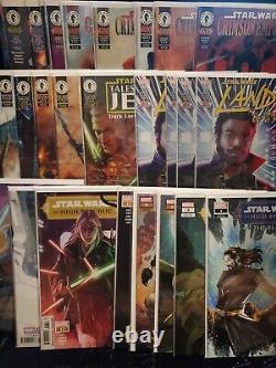 Star Wars Comic Lot, 117 Issues & 5 TPBs, Marvel & Dark Horse, Keys & Variants