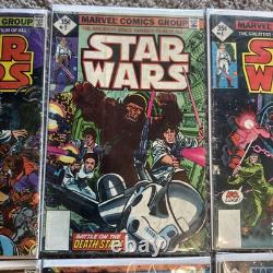 Star Wars Comic Lot 1-14 1977 Backed/ Boarded Great Set