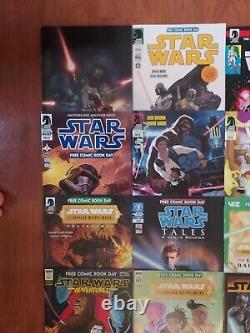 Star Wars Comic Lot 22 Books! Darkhorse, Viz, Idw, Marvel? See Description